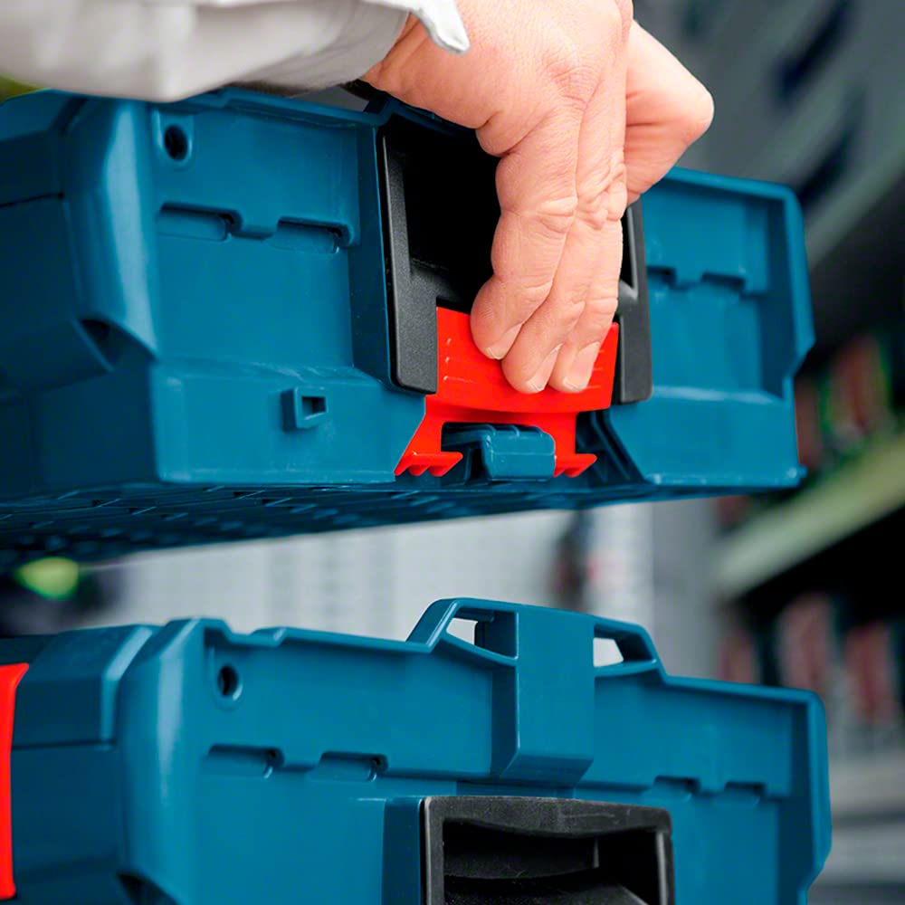 Bosch Professional L-BOXX 238 Tool Case - 28.4L Capacity, 25kg Max Load, Durable ABS/PA6 Plastic Construction - Perfect for Power Tools Storage & Job Site Organization