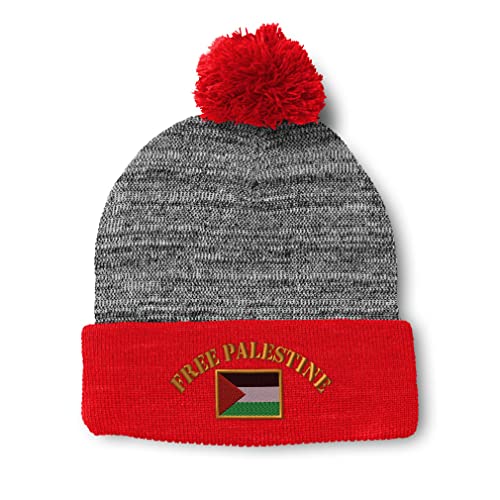 Heather Gray Red Design Only