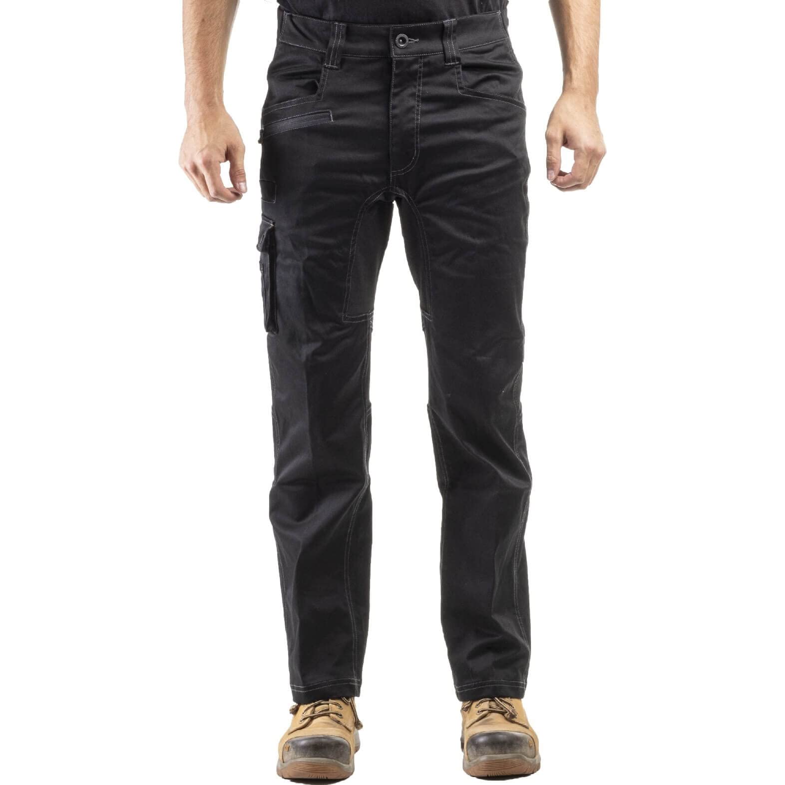 Caterpillar Men's Operator Flex Work Pants - Stretch Cargo Pants with Bootcut Leg for Construction & Outdoor Work | Durable Workwear for Mechanics, Carpenters & Landscapers