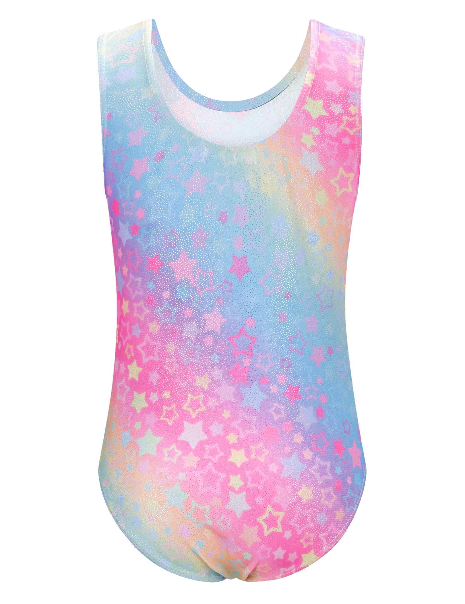 Zaclotre Girls Gymnastics Leotards - Sparkly Sleeveless Dance Unitards & Biketards with Gym Shorts for Ballet, Cheerleading & Performance | Perfect for Competitions, Recitals & Practice