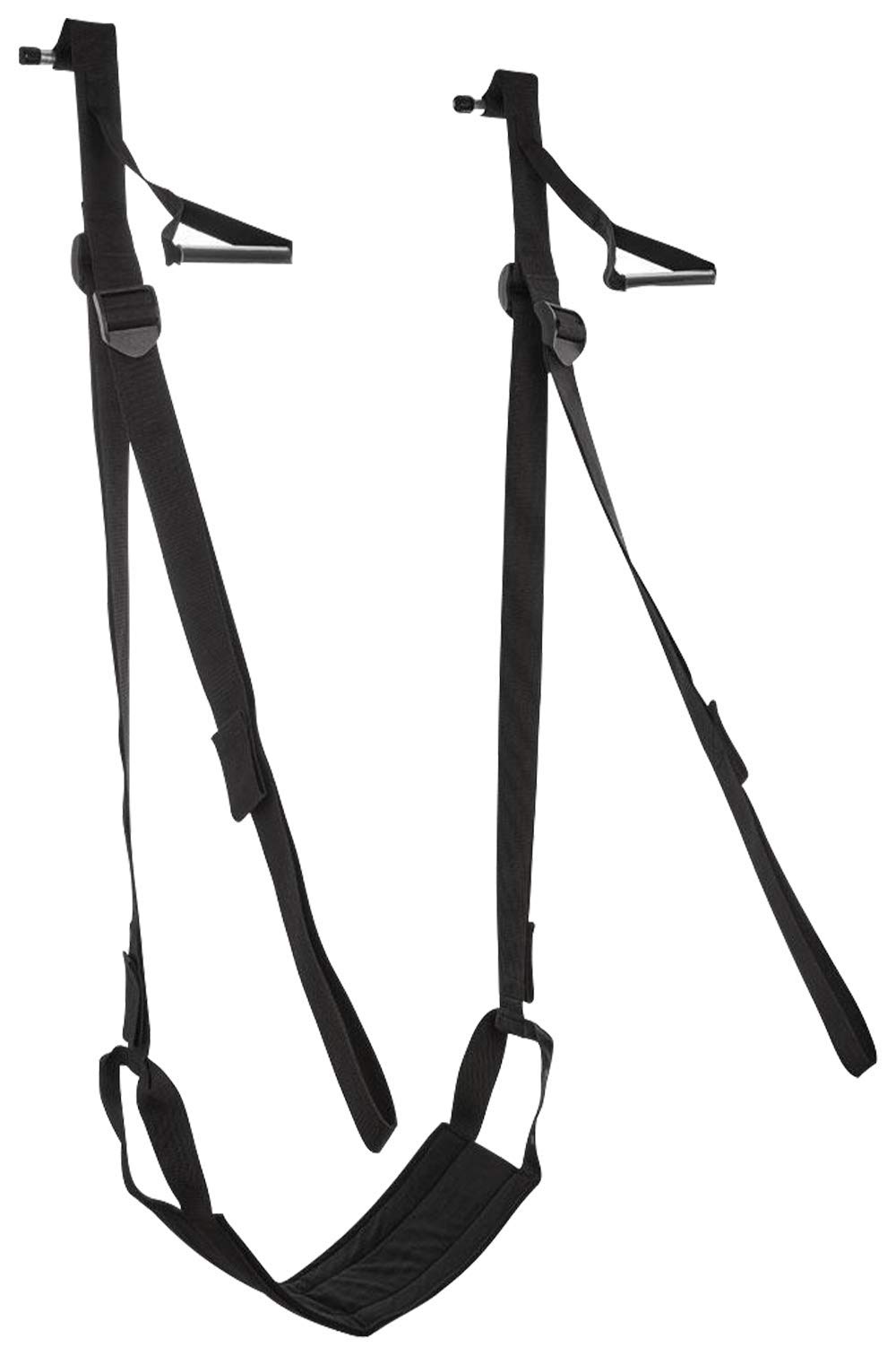 Sportsheets Door Jam Sex Sling - Adjustable Black Bondage Swing for Couples - Perfect for Bedroom, BDSM, and Spicing Up Intimate Moments