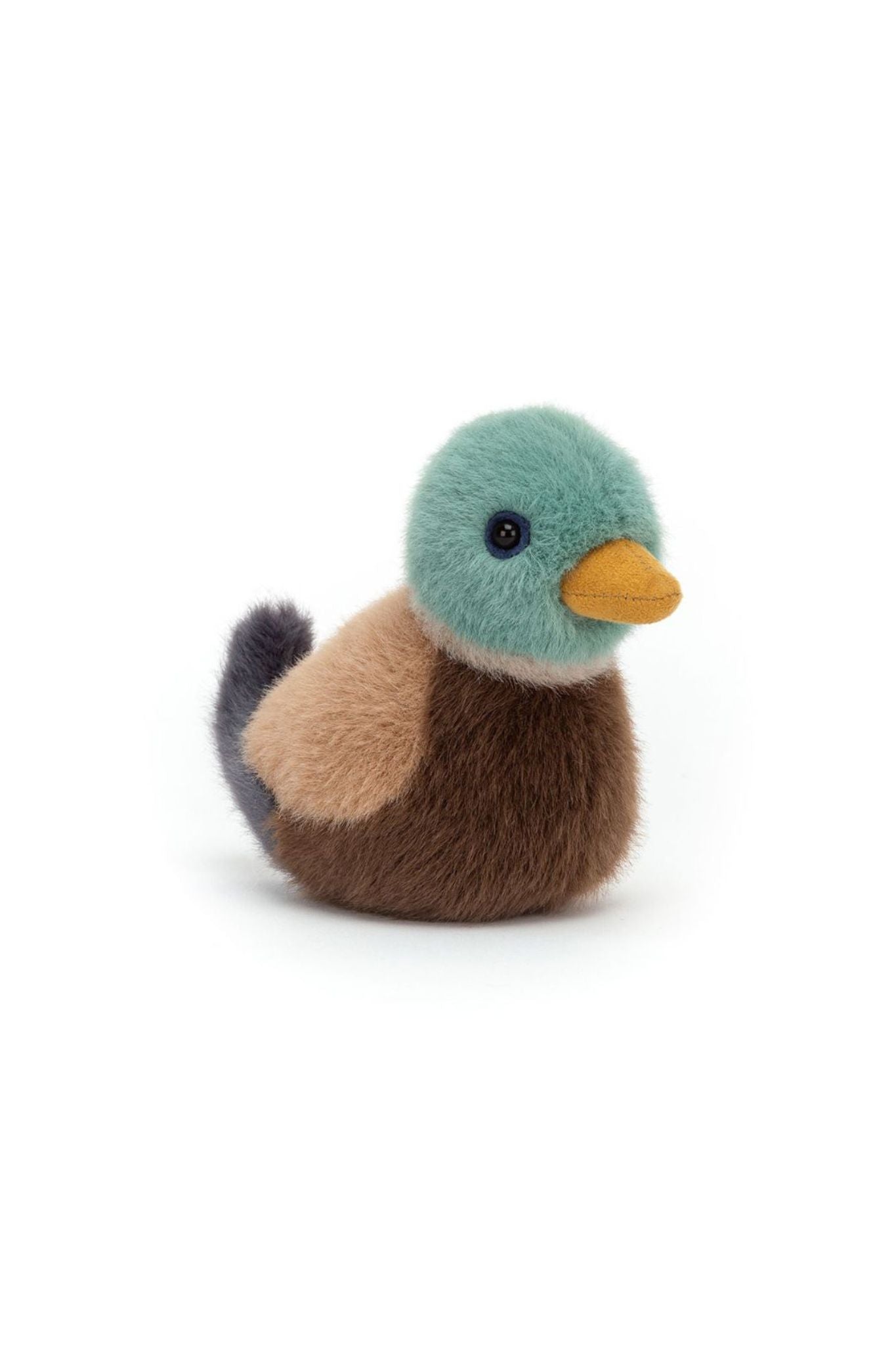 Jellycat Birdling Mallard Plush Duck Stuffed Animal Toy - Soft & Cuddly for Kids, Nursery Decor, Baby Shower Gift