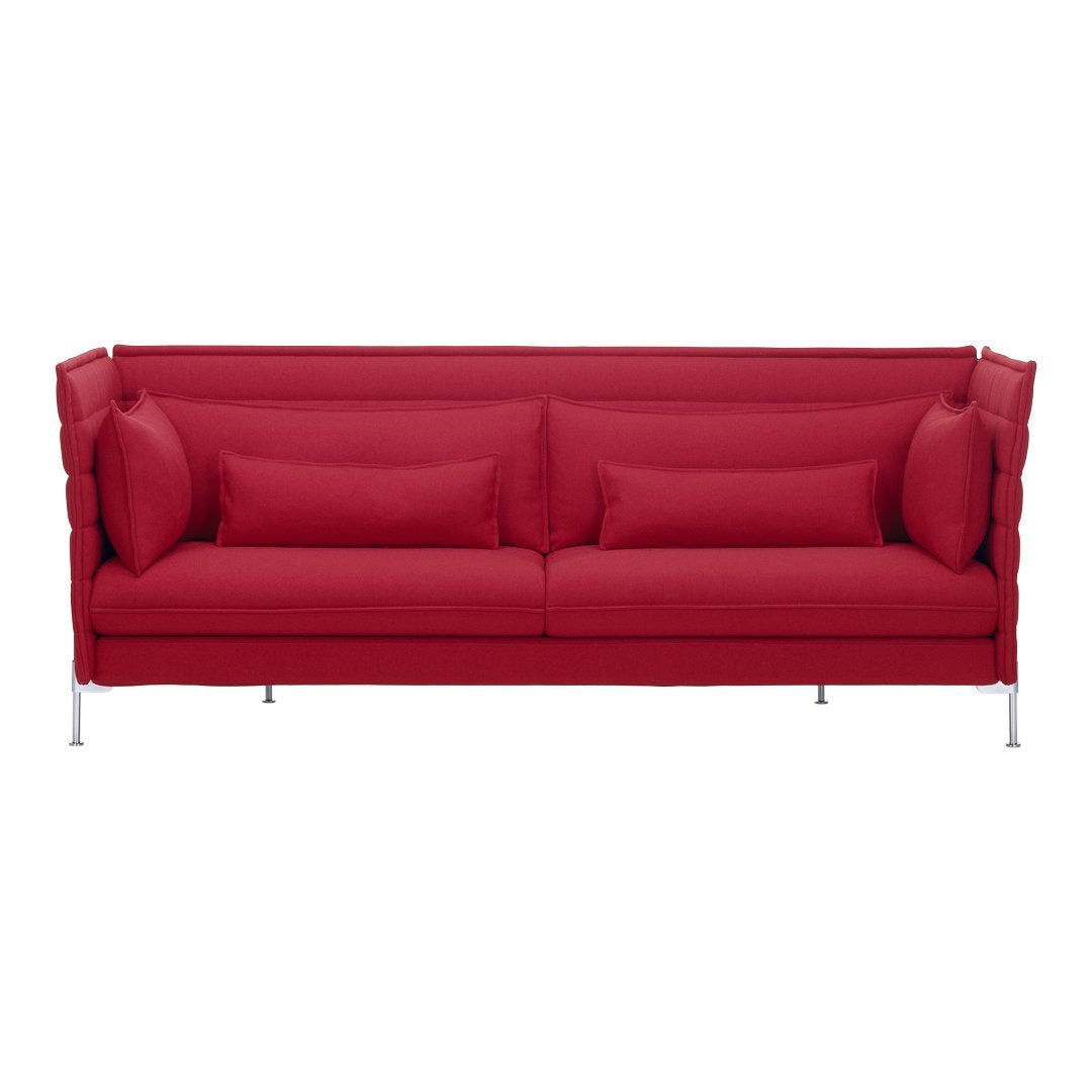 Comfortable Alcove Three-Seater Sofa - Modern Living Room Furniture for Small Spaces | Perfect for Apartments, Condos & Cozy Homes