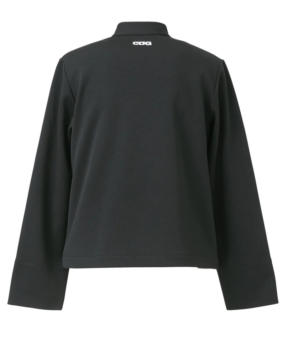CDG China Jacket - Polyester Jersey Unisex Fashion Coat for Men & Women | Perfect for Casual Wear, Street Style & Layering