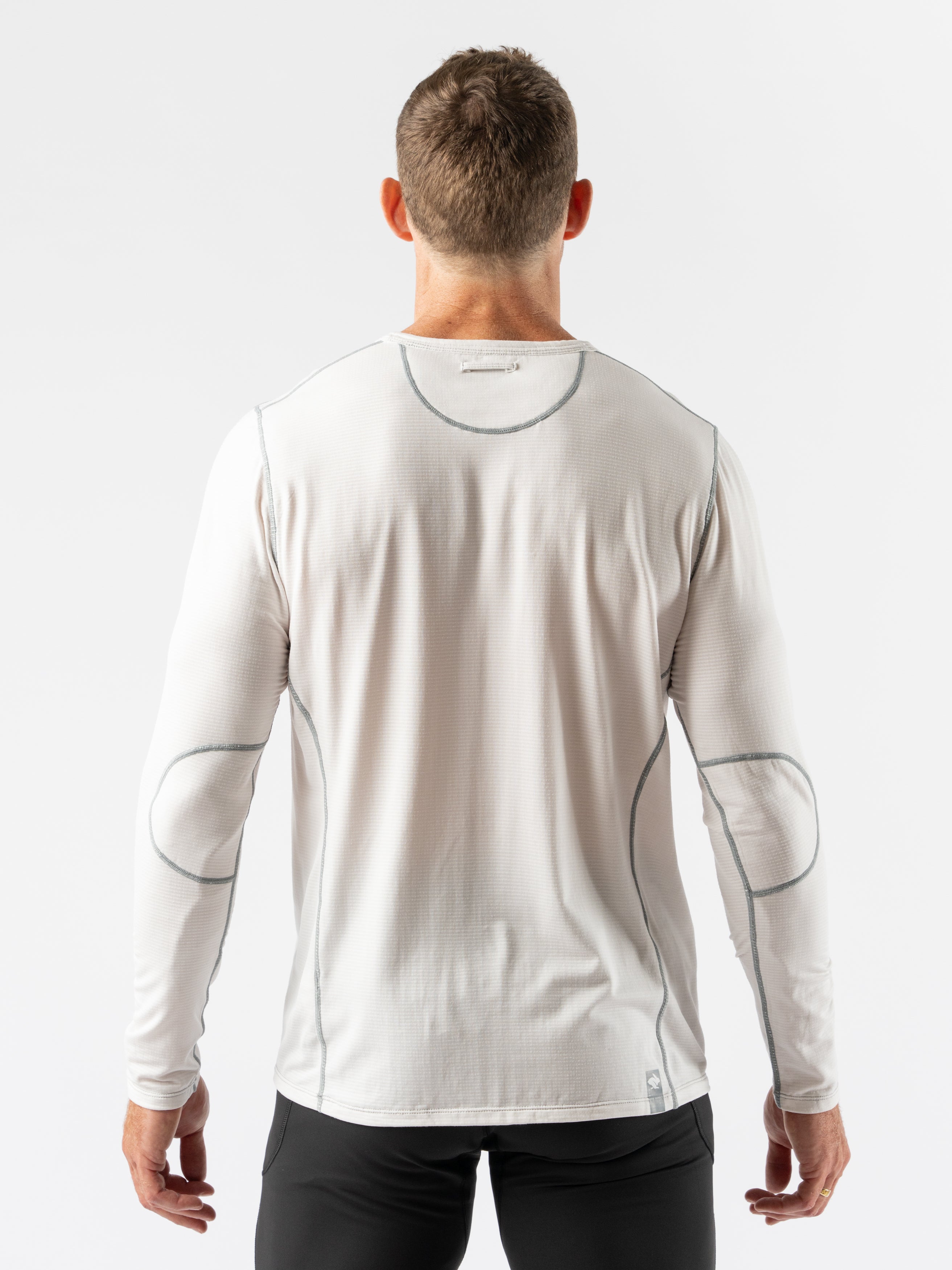 Men's Layer 1 Base Layer Shirt - Moisture Wicking Thermal Underwear for Cold Weather, Hiking, Running & Outdoor Activities