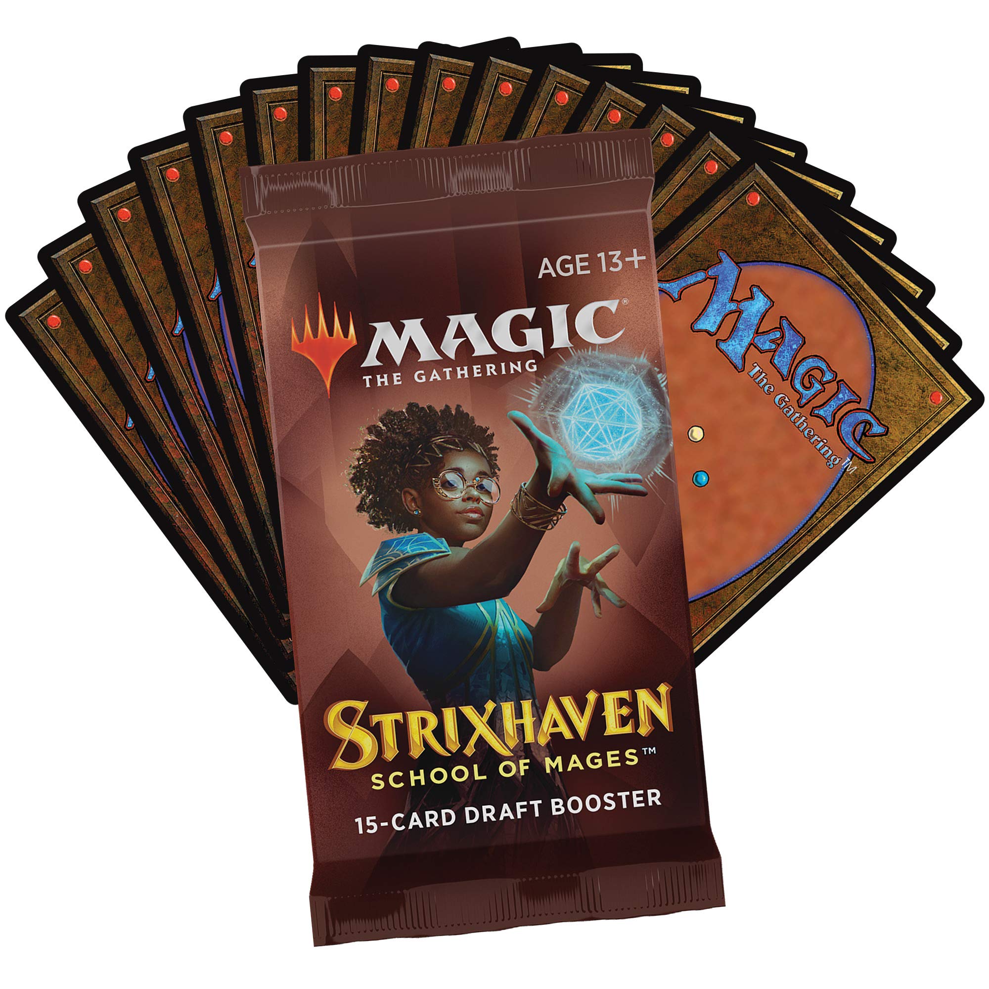 Magic: The Gathering Strixhaven Draft Booster Box - 36 Packs (540 Cards) | MTG Collectible Trading Card Game | Perfect for Draft Tournaments & Card Collectors