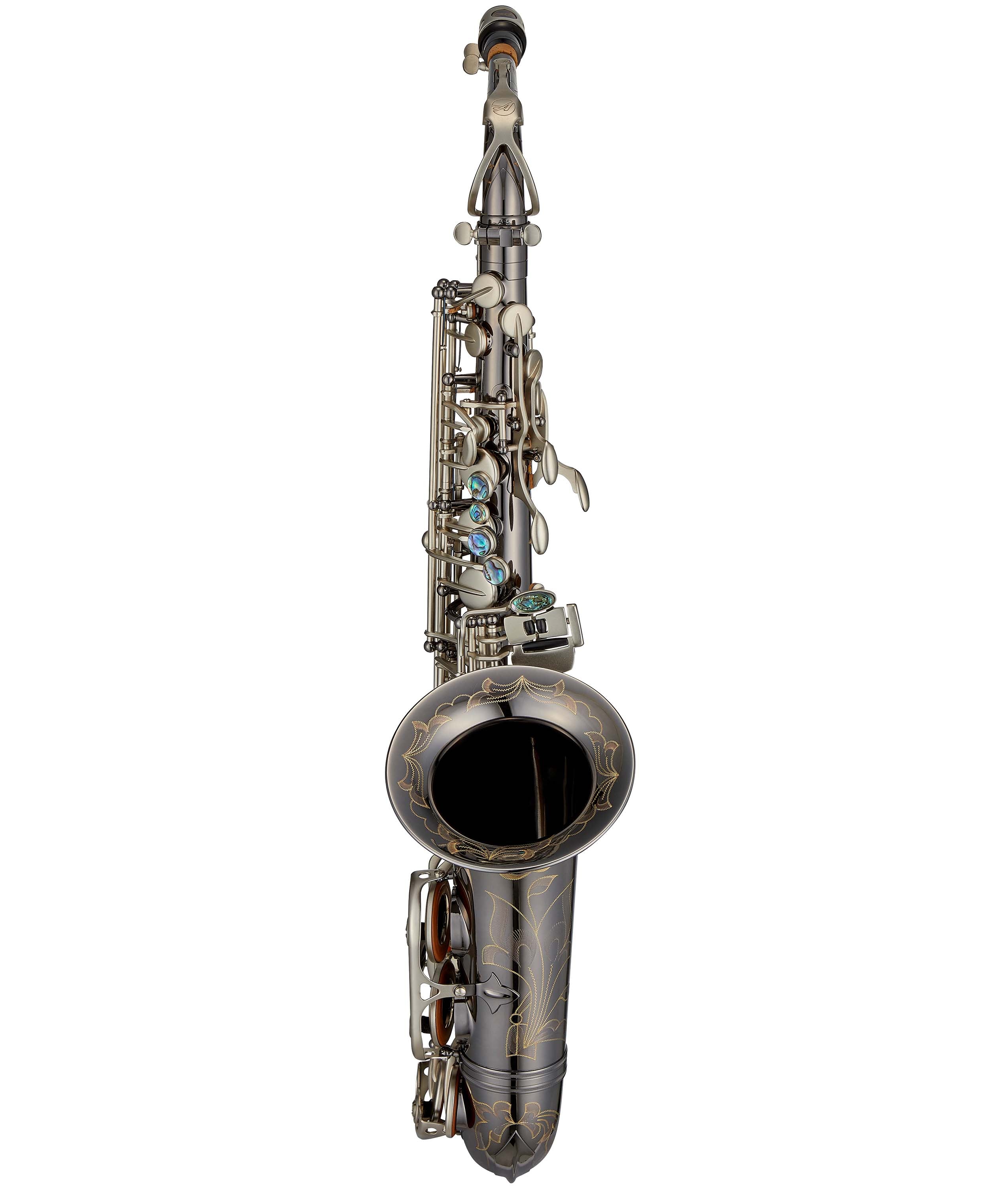 Antigua Winds AS4248BC PowerBell Professional Alto Saxophone - High-Quality Brass Instrument for Jazz, Band & Solo Performances | Perfect for Students & Professionals | Knight Rider Inspired Design