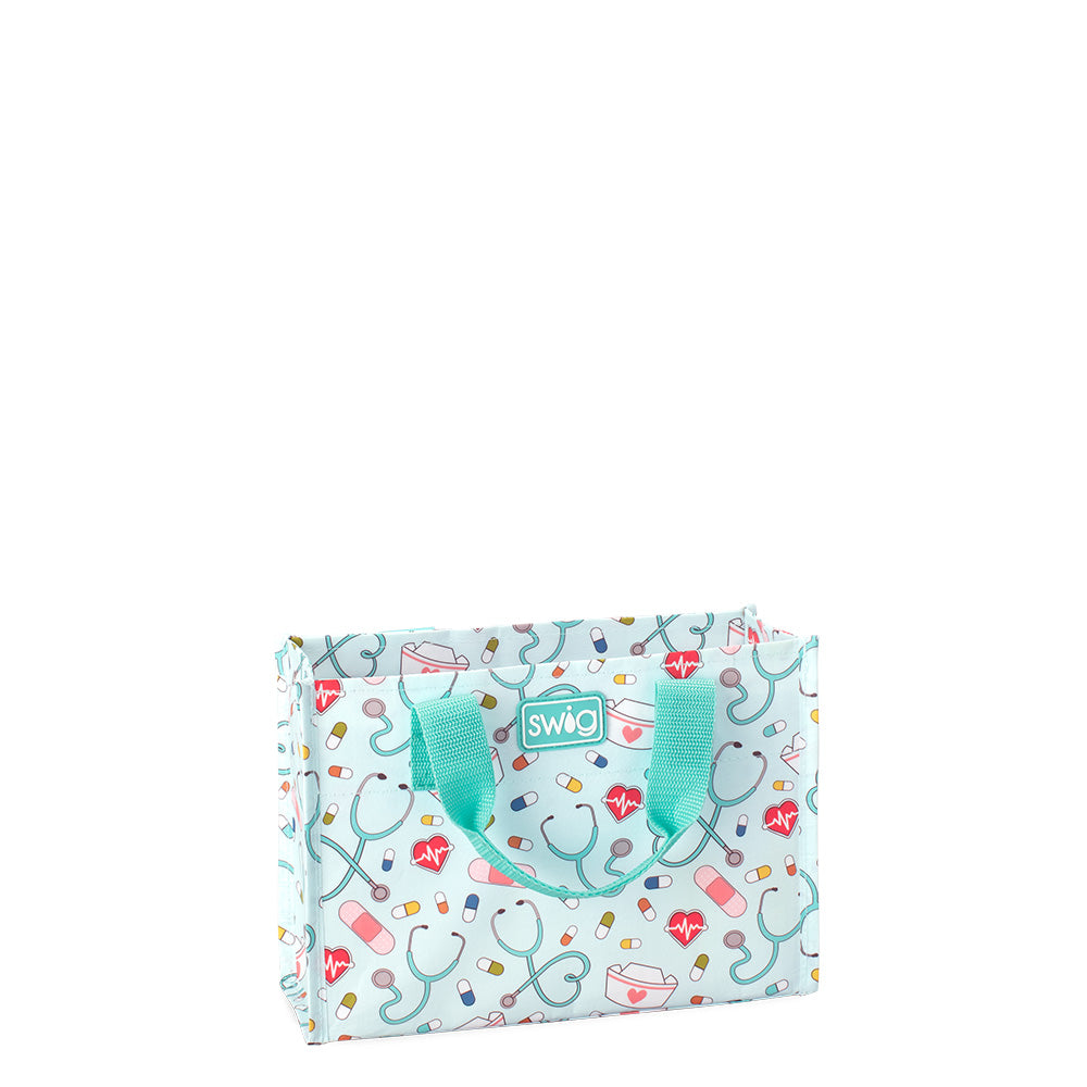 Scrub Life Reusable Small Gift Bags - Eco-Friendly Washable Present Pouches for Birthdays, Weddings & Holidays