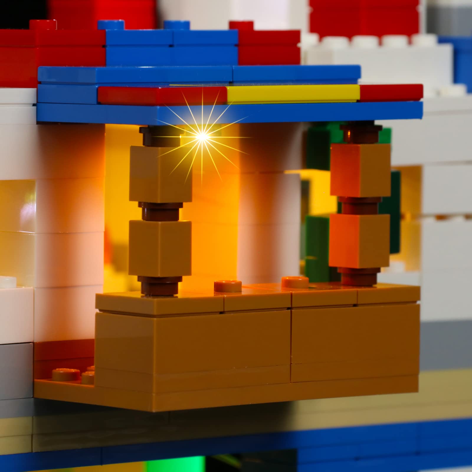 LMTIC Lego Lighting Kit for Llama Village 21188 - LED Light Set Compatible with Lego 21188 Building Blocks (Lego Not Included) - Perfect for Home Decoration, Display & Night Light