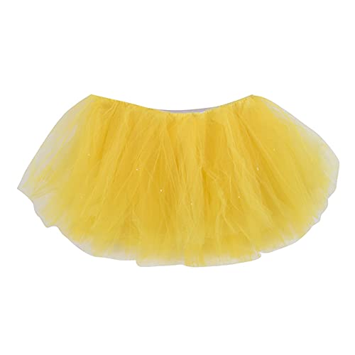 LED Light Up Tutu Skirt for Women - Glow in The Dark Party Skirt for Halloween, Rave, Stage Performances & Dance Costumes - Perfect for Night Parties, Concerts & Festivals