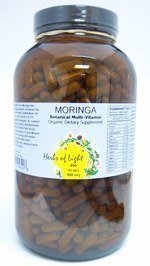 Organic Moringa Oleifera Capsules 400mg - 800 Count | Natural Multi-Vitamin Supplement with Antioxidants | Supports Energy, Immunity & Digestion | Vegan, Non-GMO | Perfect for Daily Wellness & Active Lifestyles