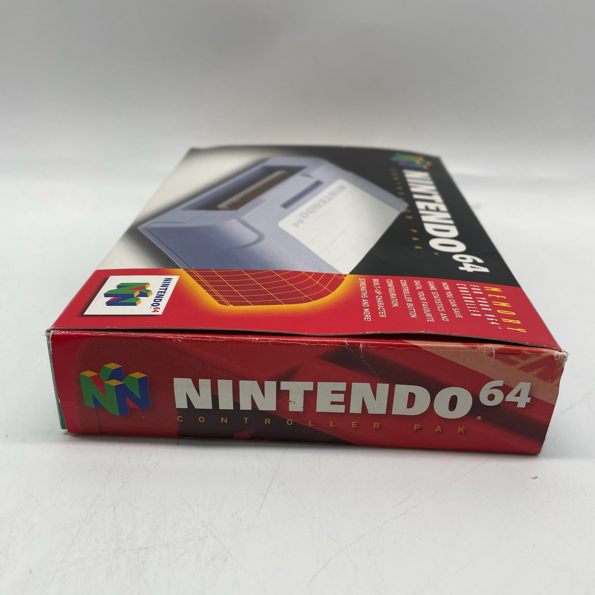 Original Nintendo 64 N64 Controller Pak - Official Memory Card for Game Saves - Compatible with PAL Region Games - Perfect for Retro Gaming & Collectors