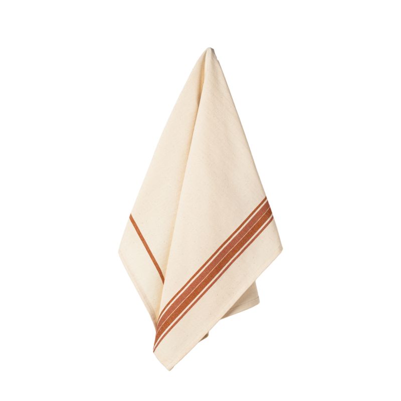 Casafina French Stripes Kitchen Towel Set - Absorbent & Durable Cotton Dish Towels for Drying Dishes, Cleaning & Decor - Perfect for Farmhouse, Rustic & Modern Kitchens