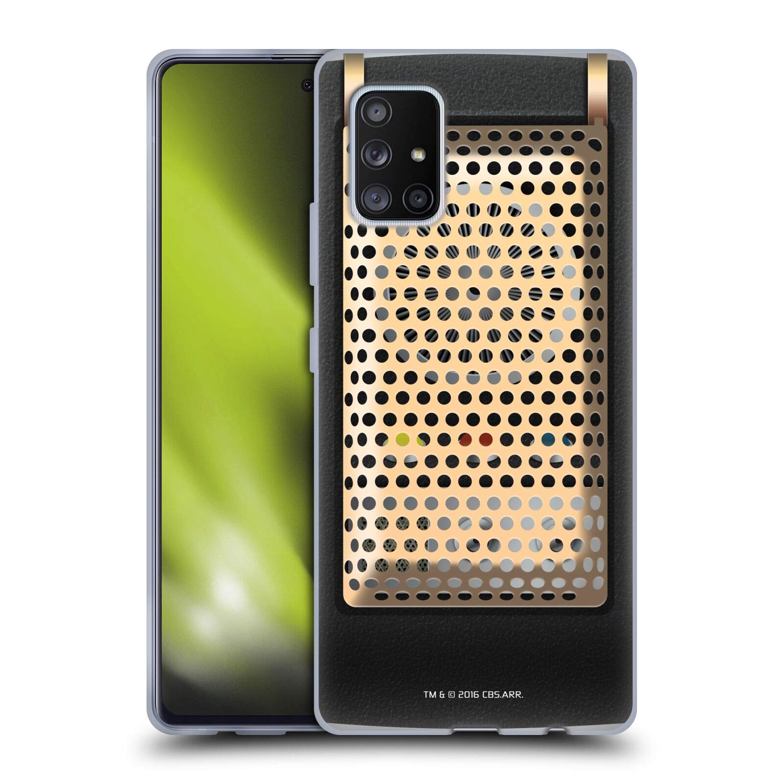 Officially Licensed Star Trek Communicator Soft Gel Case for Samsung Galaxy A51 5G (2020) | Sci-Fi Phone Cover with Premium Protection | Perfect for Trekkies & Tech Fans at Work, Travel & Conventions