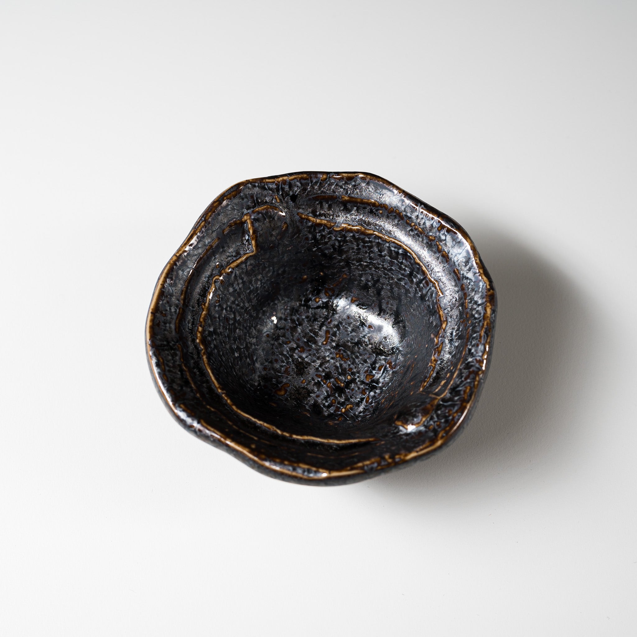 Premium Mino Ware Japanese Side Dish Bowl - Myosen 9cm Ceramic Small Bowl for Sushi, Soy Sauce & Condiments - Authentic Japanese Tableware for Home & Restaurants