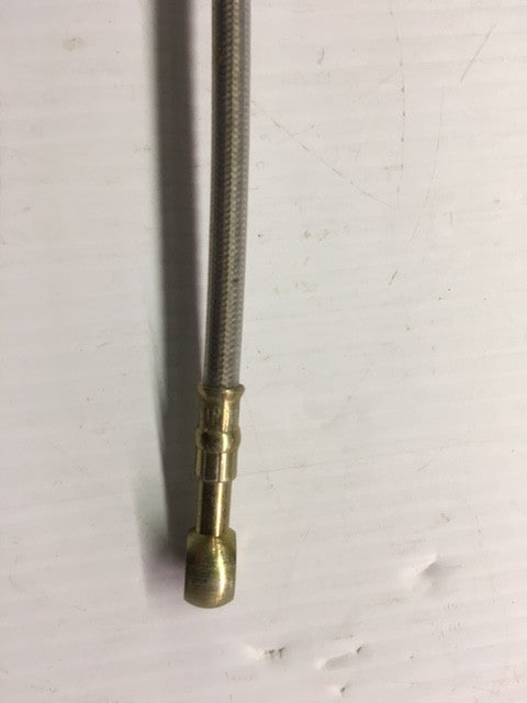 High-Quality Front KF Brake Hose T with Banjo Fittings #3 - Perfect for Motorcycle, ATV, and Off-Road Vehicle Brake System Upgrades