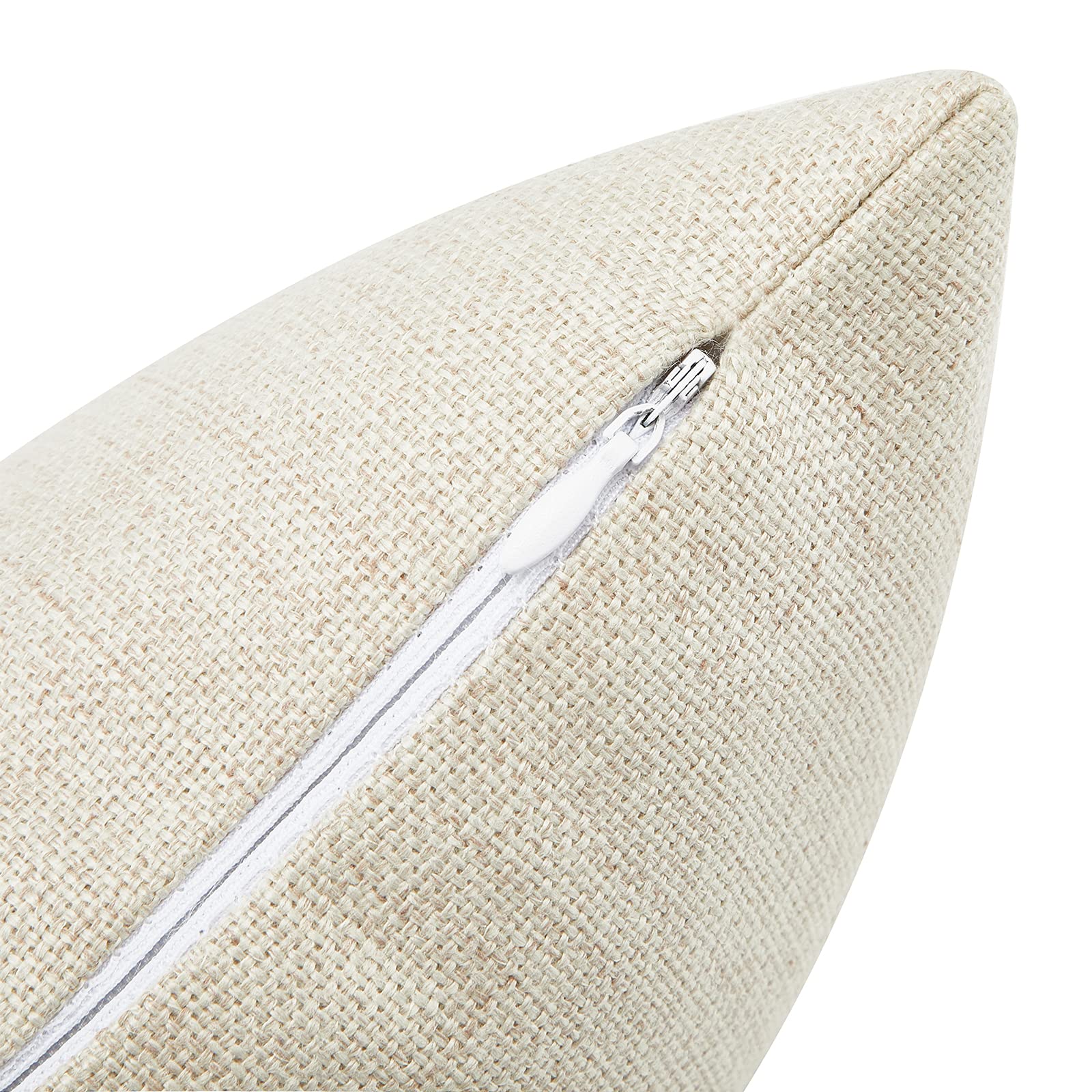 Farmhouse Lumbar Pillow Covers - Live Like Someone Left The Gate Open Quote Cotton Pillow Cases for Office, Desk, Chair, Couch & Car Decor - Perfect for Home, Office & Travel Comfort