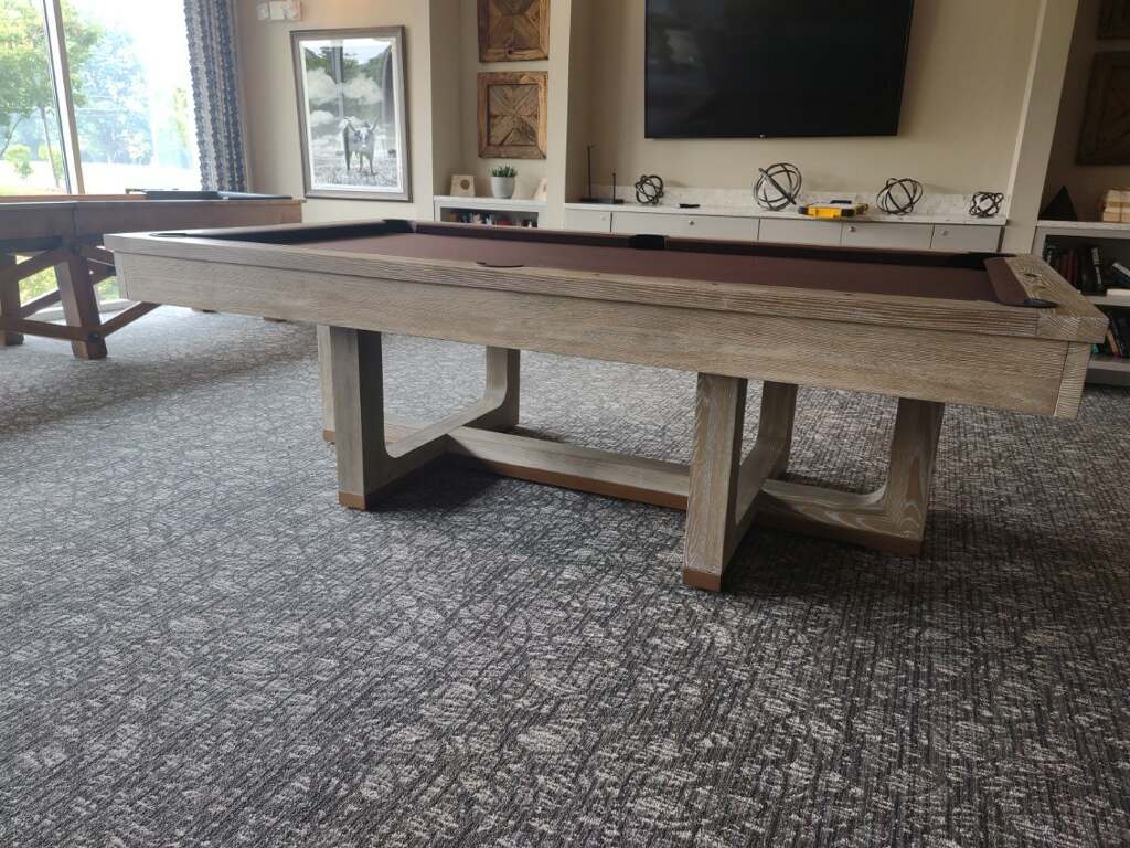 Brunswick Matanza Pool Table - Professional 8-Foot Billiard Table for Home & Game Room | Perfect for Family Fun, Parties & Competitive Play