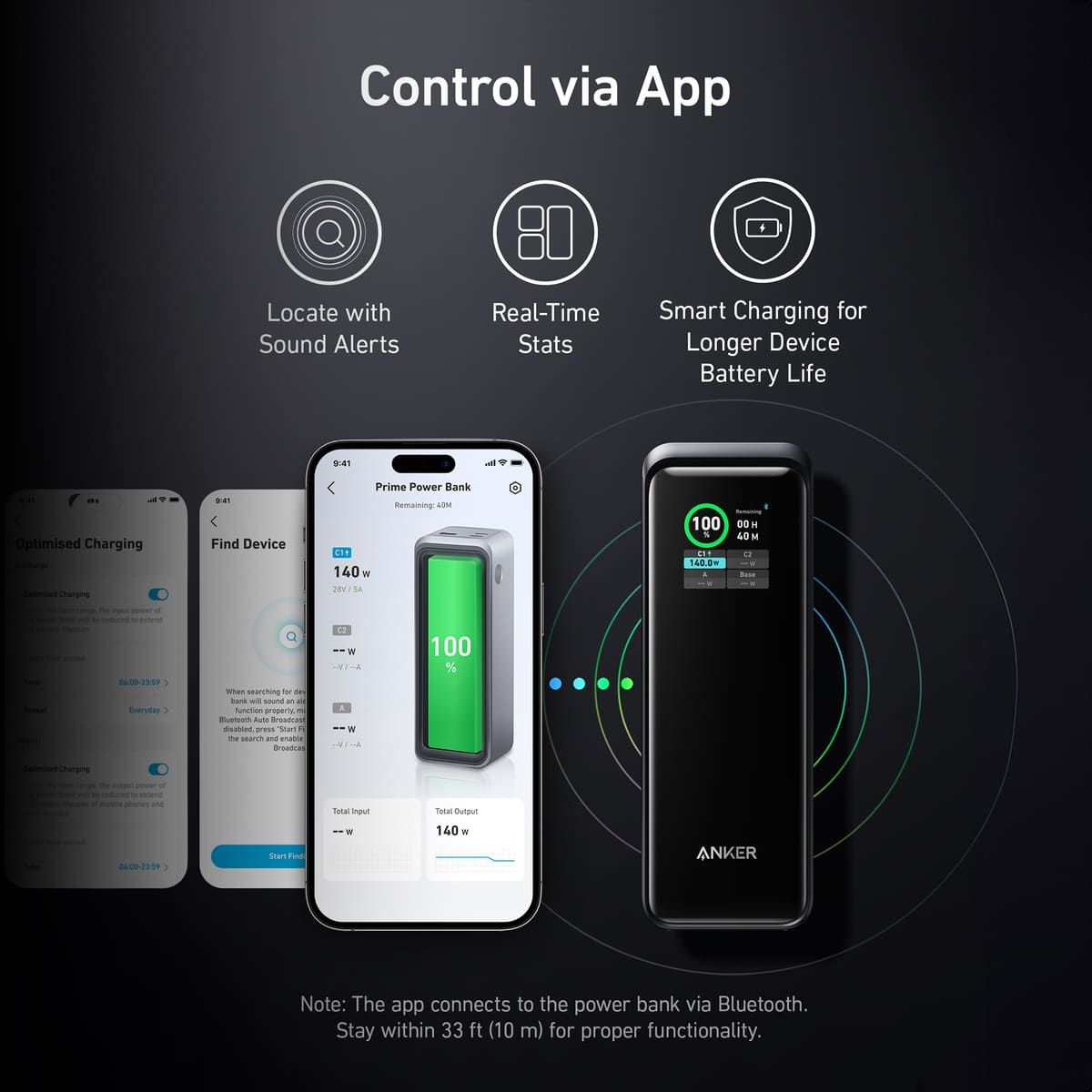 Anker Prime 27K 250W PD 3.1 Power Bank - Portable Charger for iPhone 15, MacBook, Galaxy S23 | Fast Charging External Battery for Travel, Camping & Emergency Backup