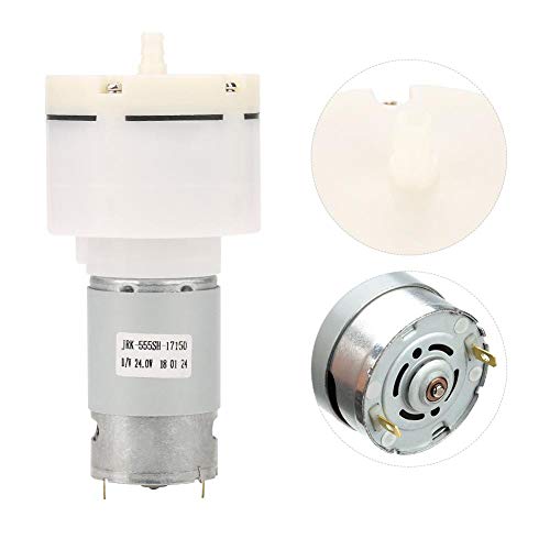 24V Mini Air Pump - Compact, Low Noise, Fast Filling DC Vacuum Suction Pump for Aquariums, Inflatables & Medical Devices