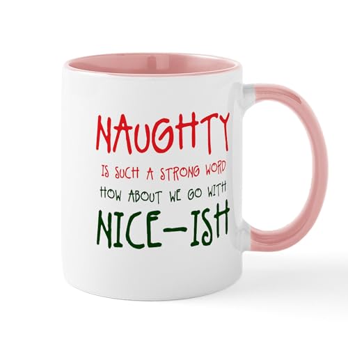 White/Pink Inside - Nice Ish Mugs