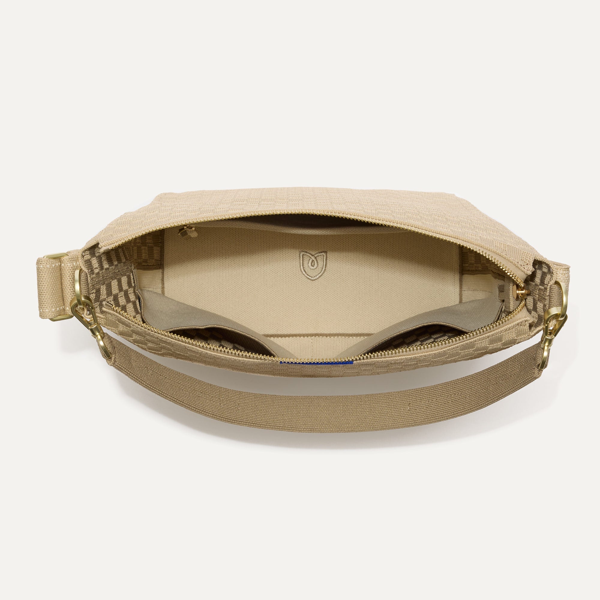 Mini Zip Bucket Bag in Knot Brown - Stylish Crossbody Purse for Women, Perfect for Travel, Shopping & Everyday Use