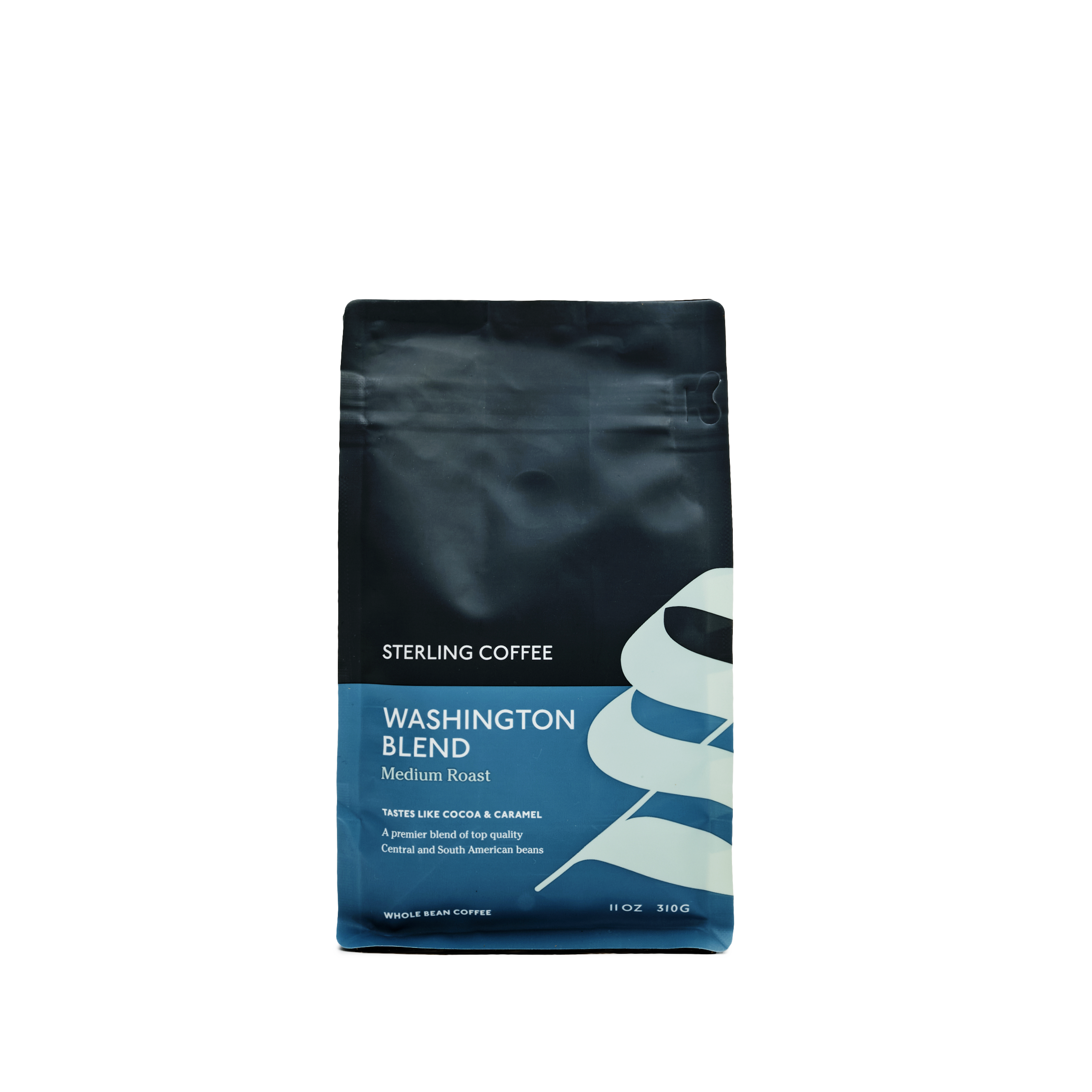 Premium Washington Blend Coffee - 100% Arabica Beans, Medium Roast, Rich & Smooth Flavor - Perfect for Morning Brew, Office Break, or Relaxing at Home