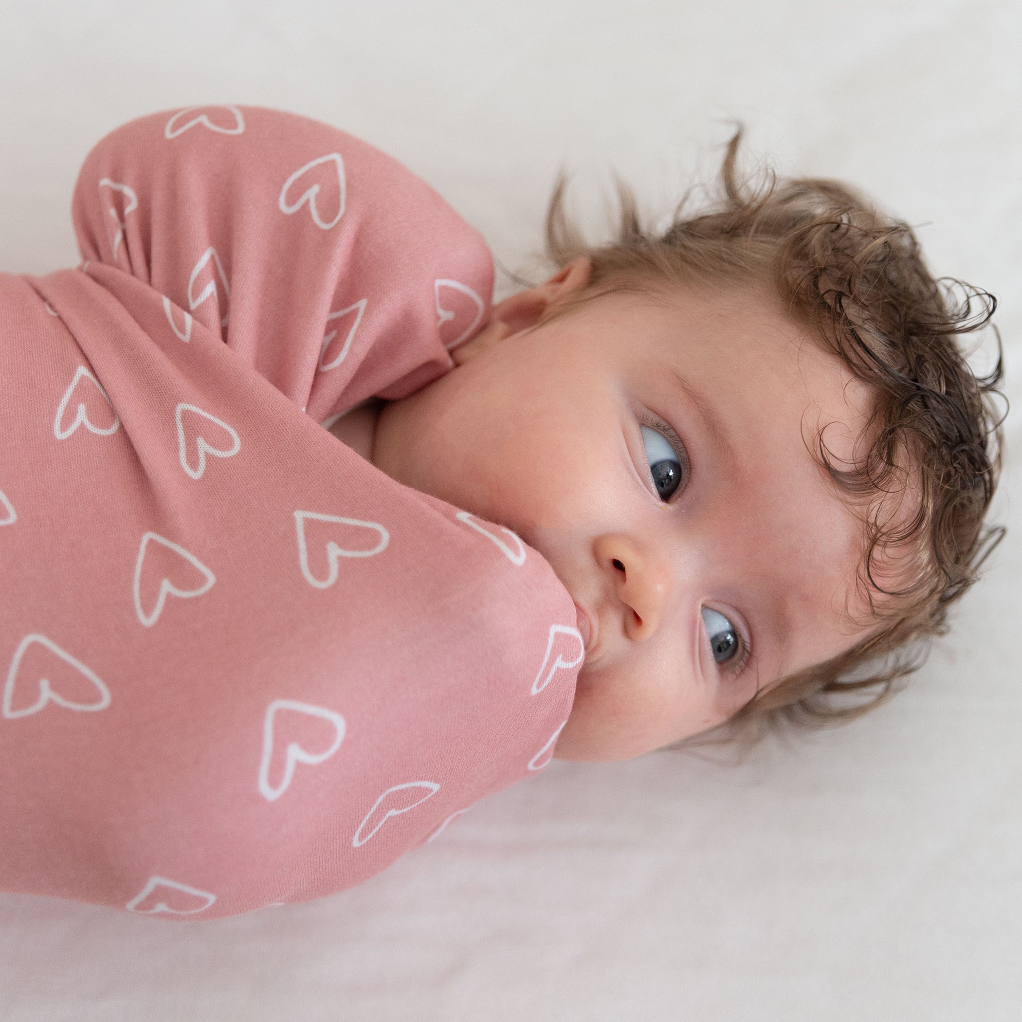 Nordic Style 2-Pack Jersey Wrap in Dusty Berry & Rose - Soft & Cozy for Home, Office, and Travel