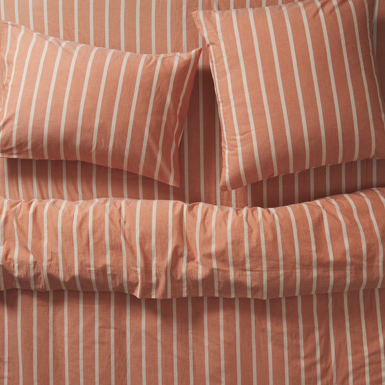 Abrielle Cotton Quilt Cover Set - Soft Crème Caramel Bedding for King/Queen Size - Luxury Breathable Quilt Cover for All Seasons - Perfect for Master Bedroom, Guest Room & Vacation Homes