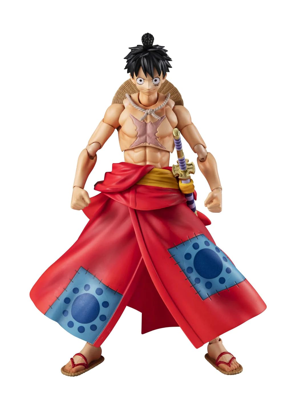 Megahouse One Piece: Luffy Taro Variable Action Hero PVC Figure - Anime Collectible for Display & Gift - Perfect for Fans, Home Decor, and Office Showcase