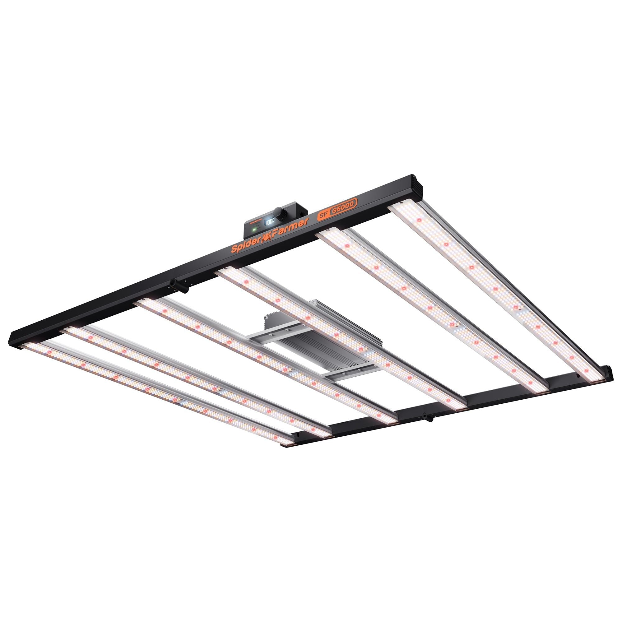 Spider Farmer G5000 Smart LED Grow Light with Bluetooth & WiFi Control - Full Spectrum Plant Light for Indoor Hydroponics, Greenhouse & Home Gardening