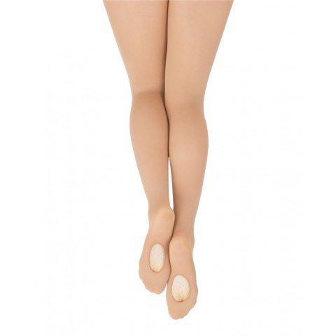 Capezio Kids Soft Waist Transition Tights for Ballet & Dance - Stretchy Comfortable Leotard Tights for Girls Toddlers (Ideal for Ballet Class, Recitals & Dance Practice)