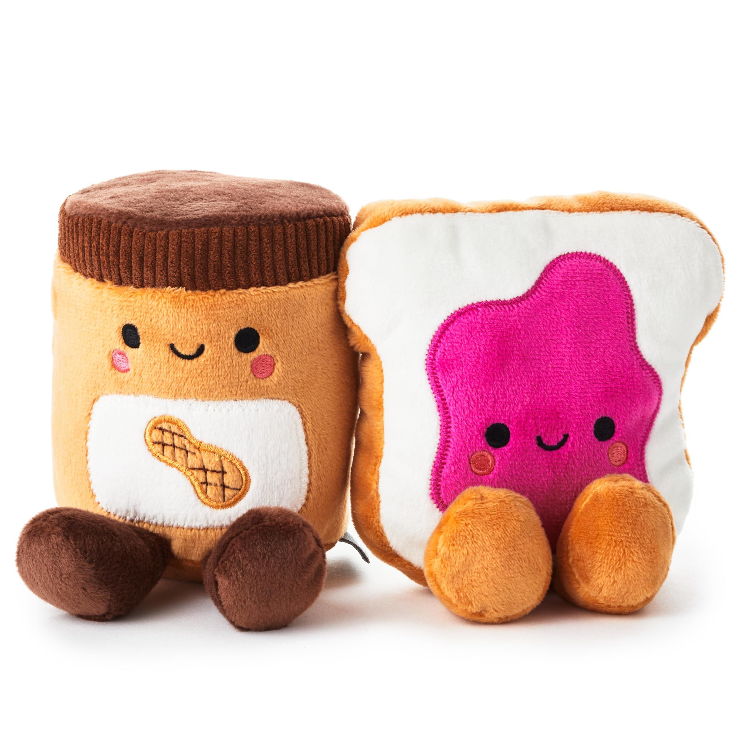 Hallmark Better Together Magnetic Plush (Peanut Butter & Jelly) 5