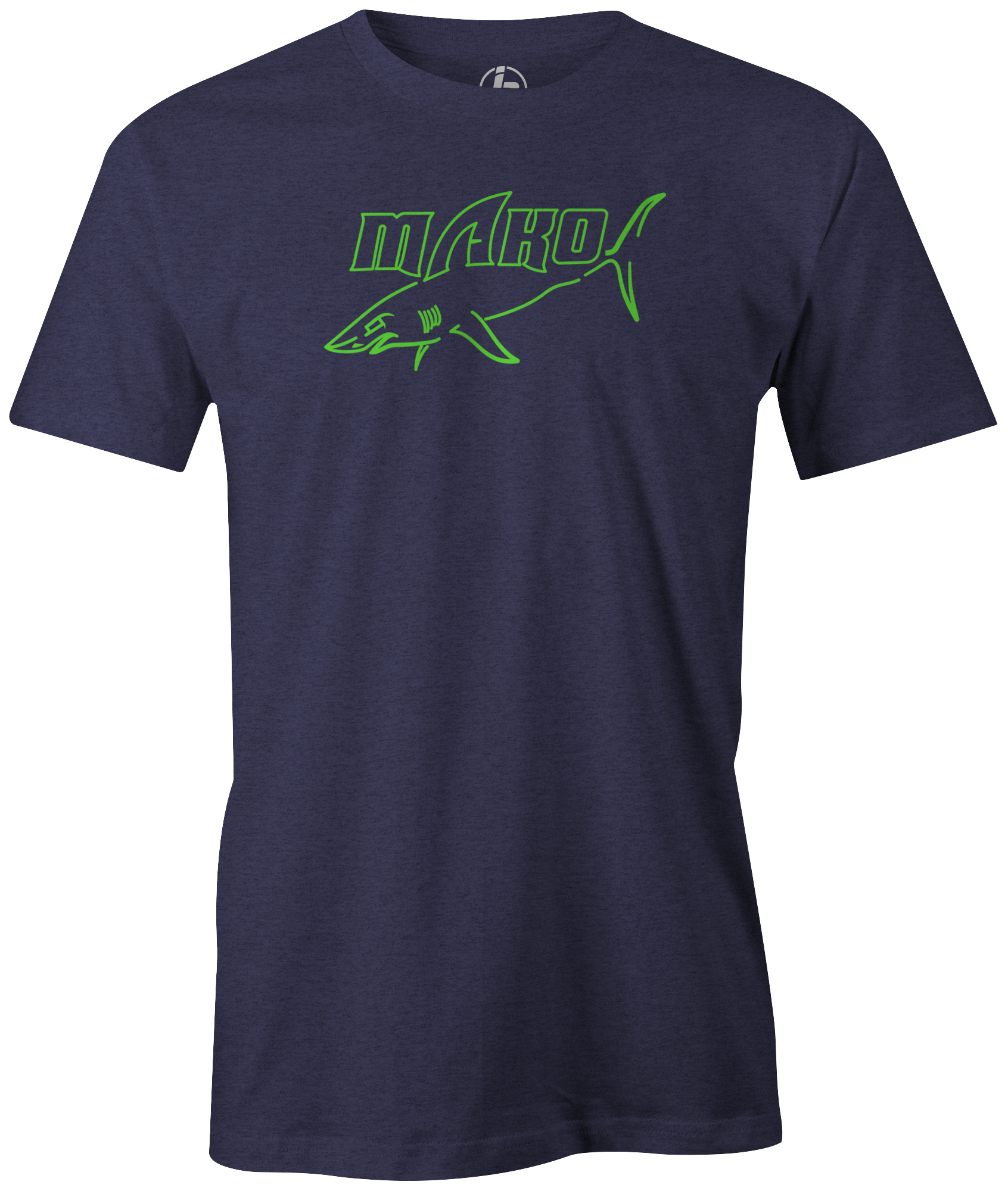 Vintage Mako Retro Bowling Ball Logo T-Shirt - Classic Unisex Tee for Bowling Enthusiasts & Casual Wear