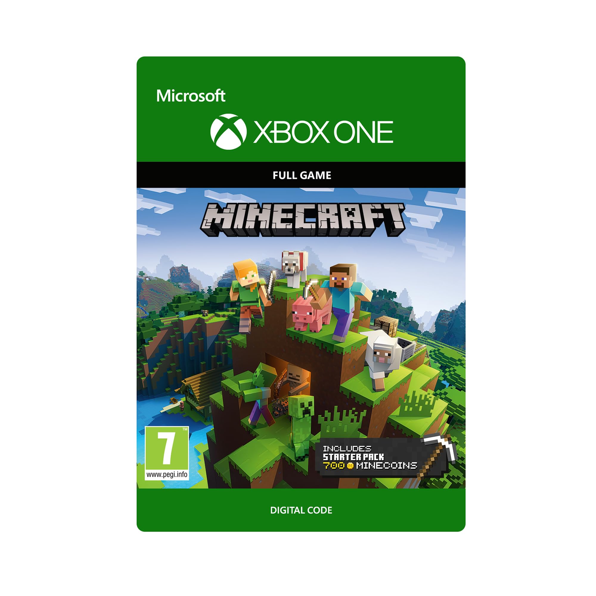 Minecraft Starter Collection for Xbox One - New & Complete Game Set | Perfect for Beginners & Family Gaming Fun