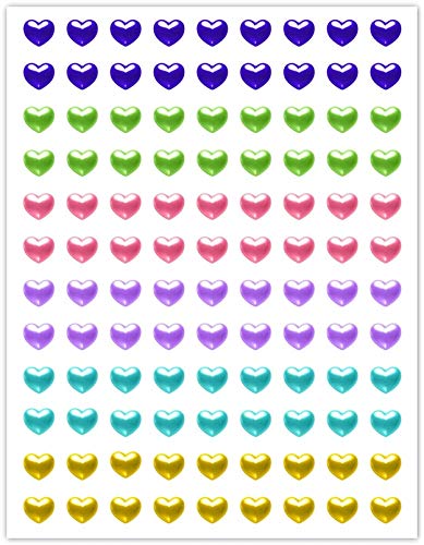 540-Piece Character Stickers Set - Stars, Shoes, Fruit, Hearts & Potatoes for Kids Scrapbooking, Journaling & DIY Crafts