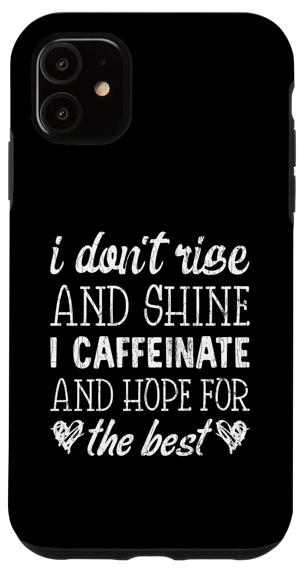 Funny Coffee Graphic iPhone 11 Case - 