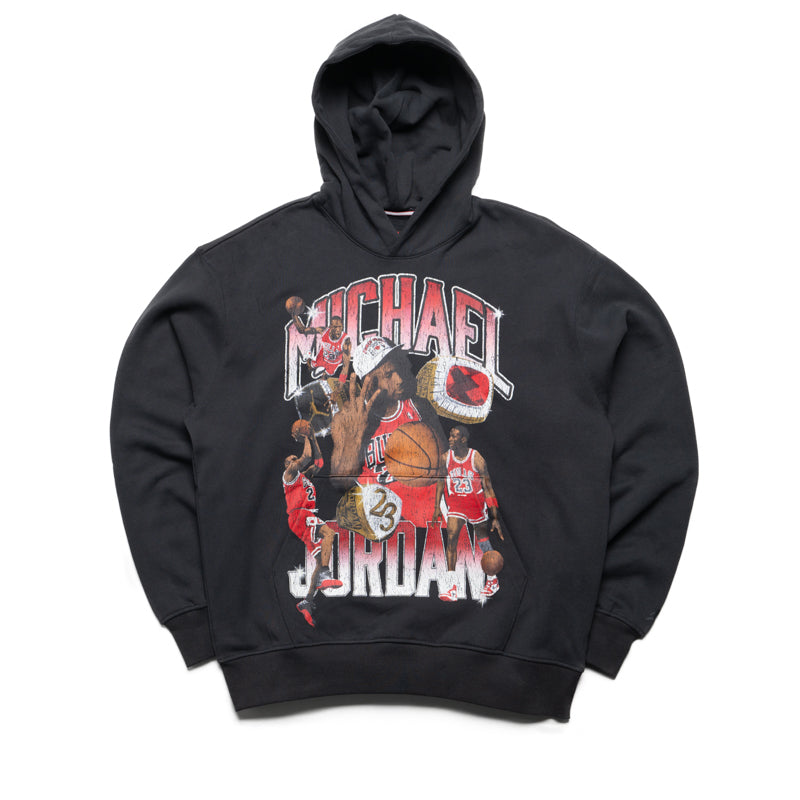 Jordan Flight Fleece Graphic Pullover Hoodie - Men's Casual Streetwear Sweatshirt | Warm & Comfortable for Gym, Running & Everyday Wear (Off Noir)