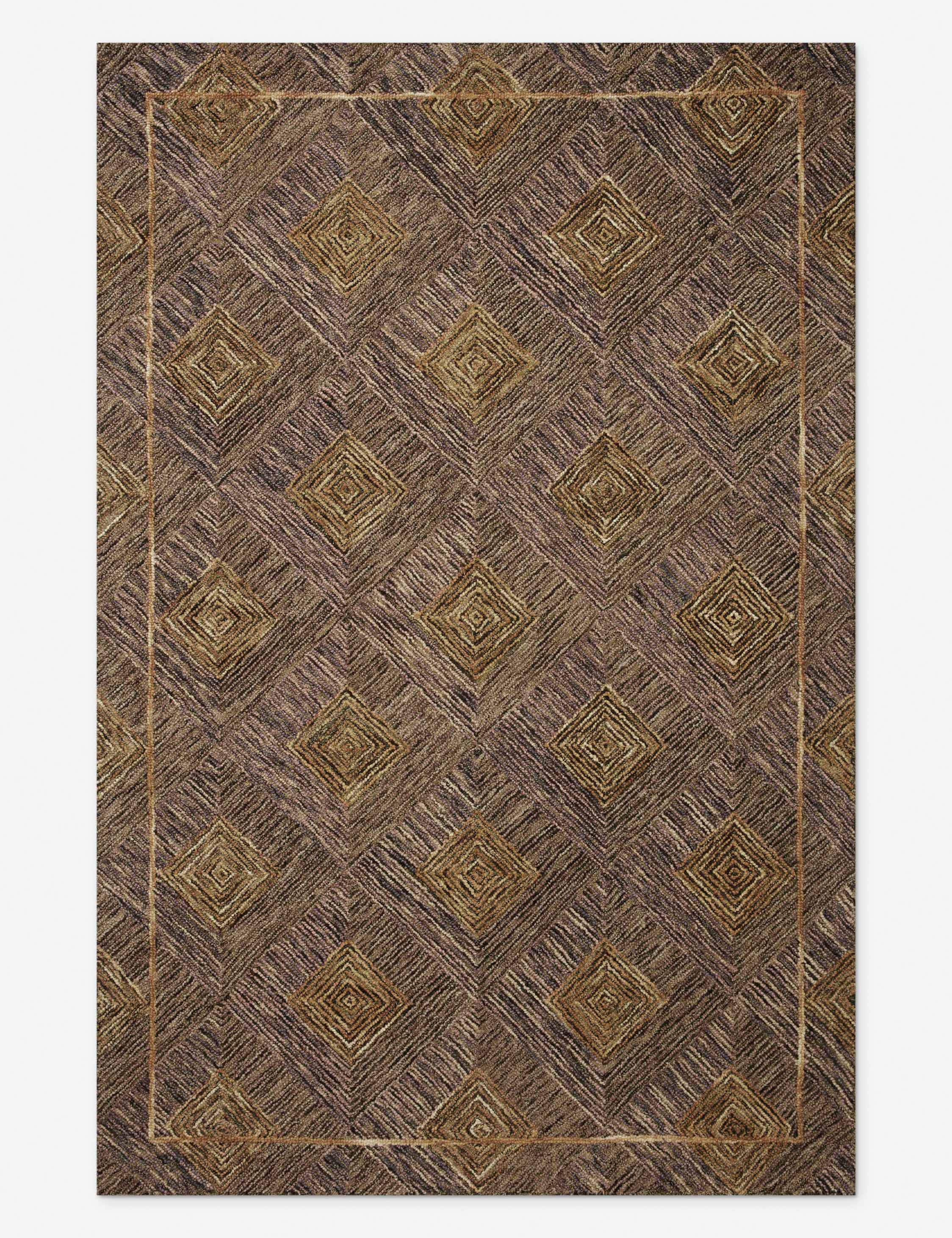 Premium Hand Tufted Wool Area Rug - Soft & Durable Non-Slip Living Room Carpet - Perfect for Bedroom, Nursery, or Office Decor