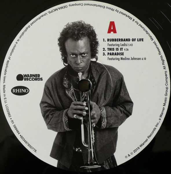 Miles Davis Rubberband 2xLP Vinyl Album - Near Mint (NM/M) Condition - Perfect for Jazz Collectors & Vinyl Enthusiasts