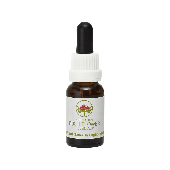 Australian Bush Flower Essences Red Suva Frangipani - Natural Emotional Remedy for Stress Relief & Balance | Perfect for Aromatherapy, Meditation & Holistic Healing