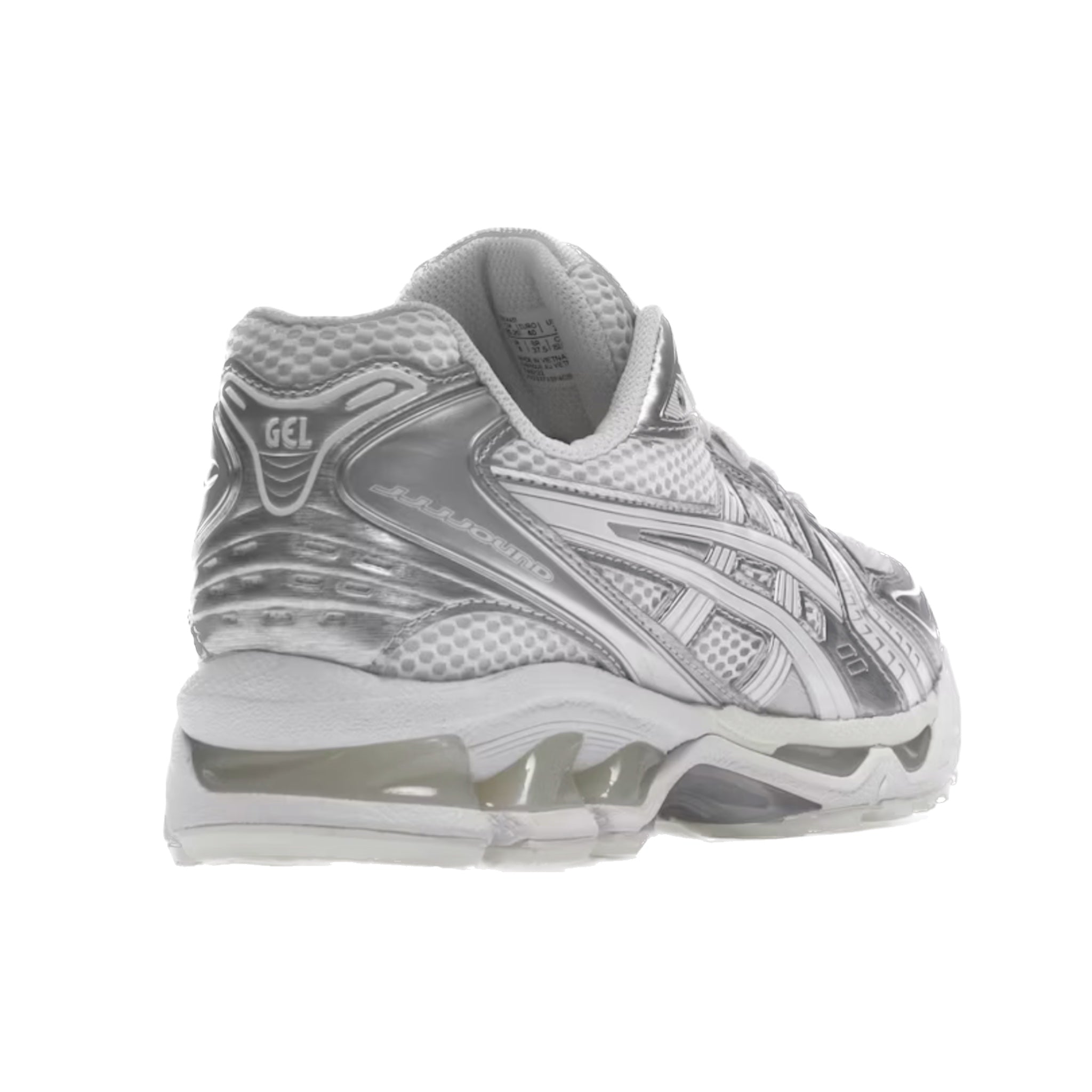 ASICS Gel-Kayano 14 Running Shoes - JJJJound Silver White Retro Sneakers for Men & Women | Comfortable Cushioned Athletic Shoes for Jogging, Gym Workouts & Casual Streetwear