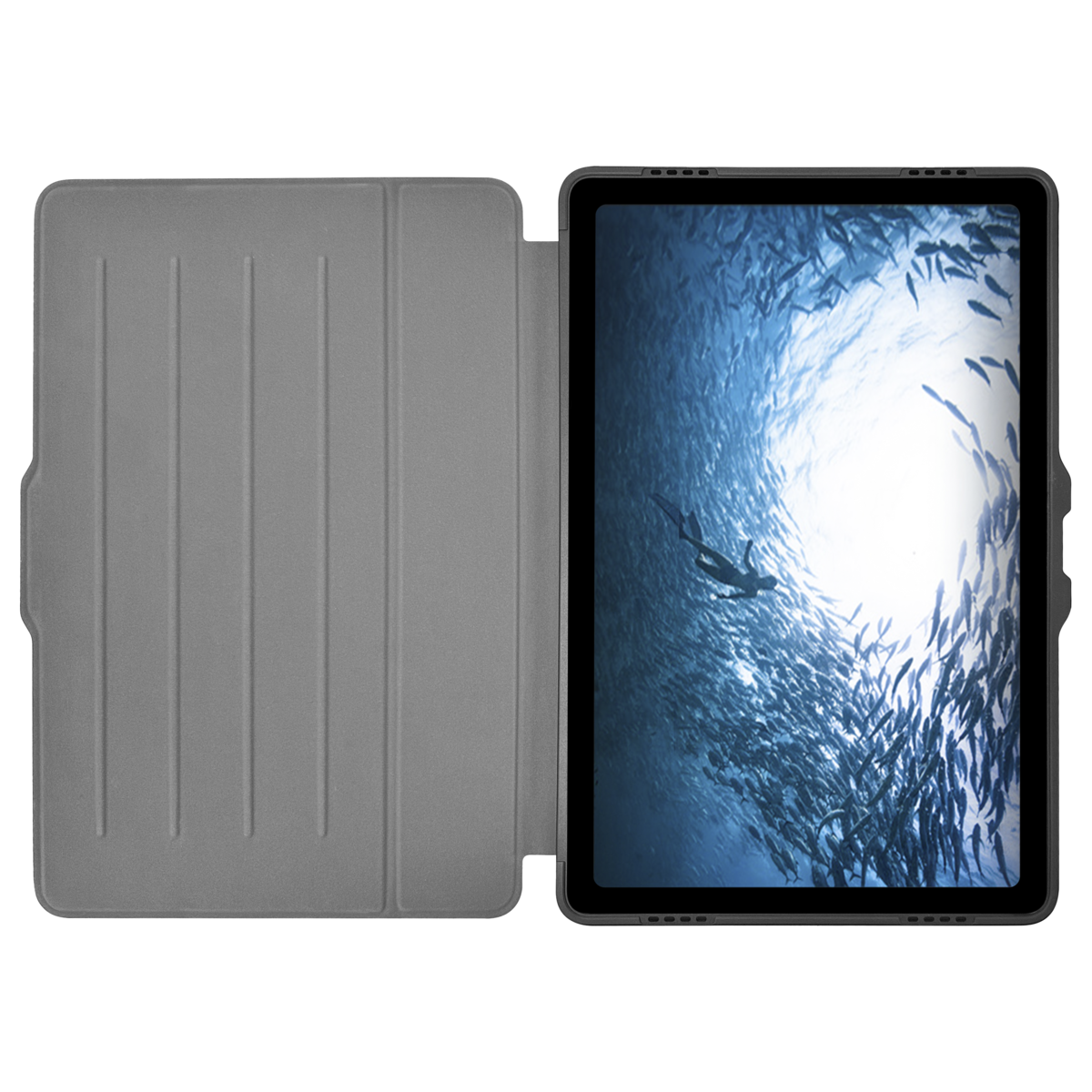Click In™ Protective Case for Samsung Galaxy Tab A9+ - Slim Fit Shockproof Cover with Screen Protector - Perfect for Work, Travel & Everyday Use