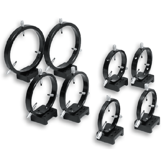 VR160 Guidescope Rings - 160mm Telescope Mounting Clamps for Losmandy V Series Dovetail Plate | Perfect for Astrophotography & Telescope Accessories
