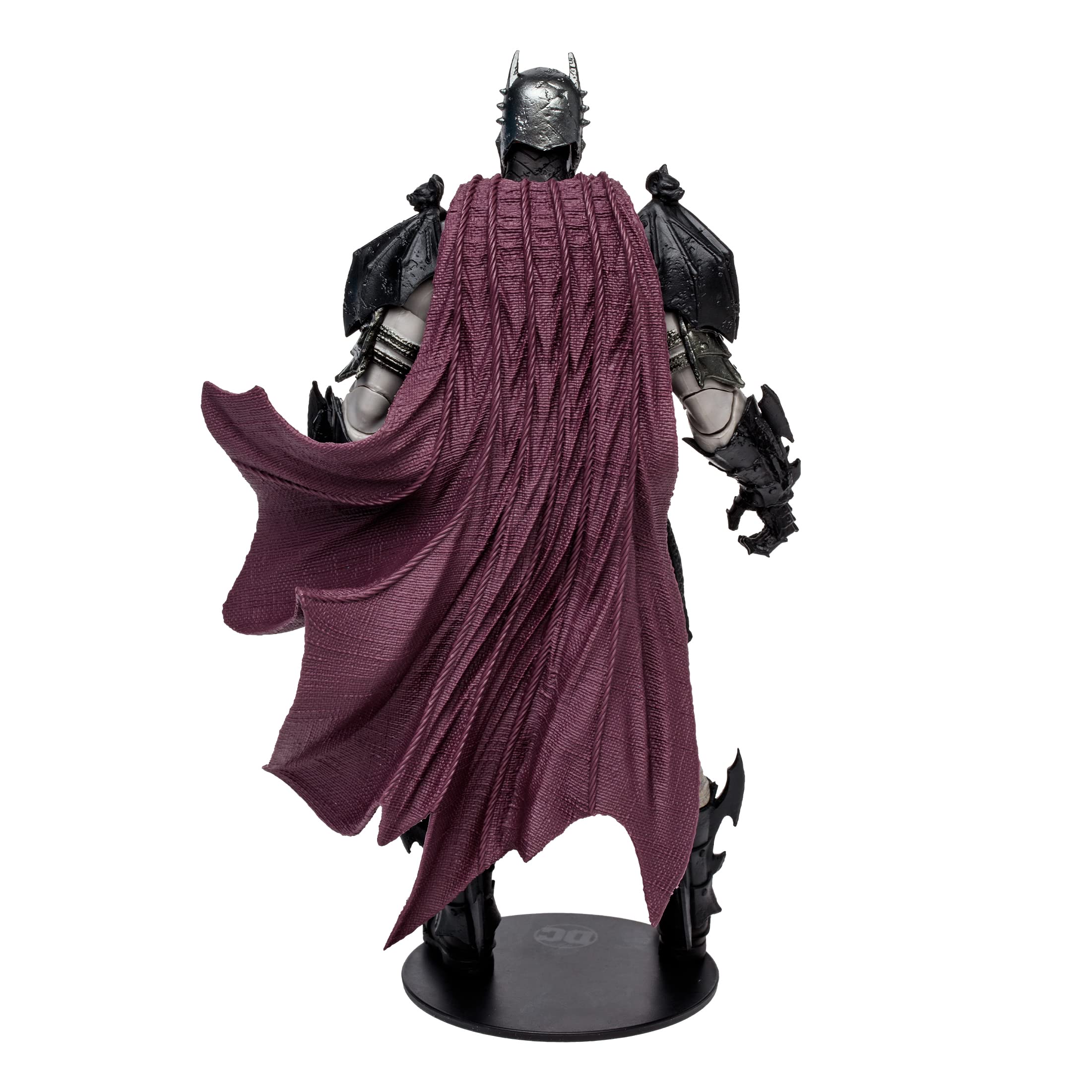 McFarlane Toys DC Multiverse 7-Inch Gladiator Batman Action Figure (Dark Metal) - Collectible DC Comics Superhero Toy for Display & Role Play
