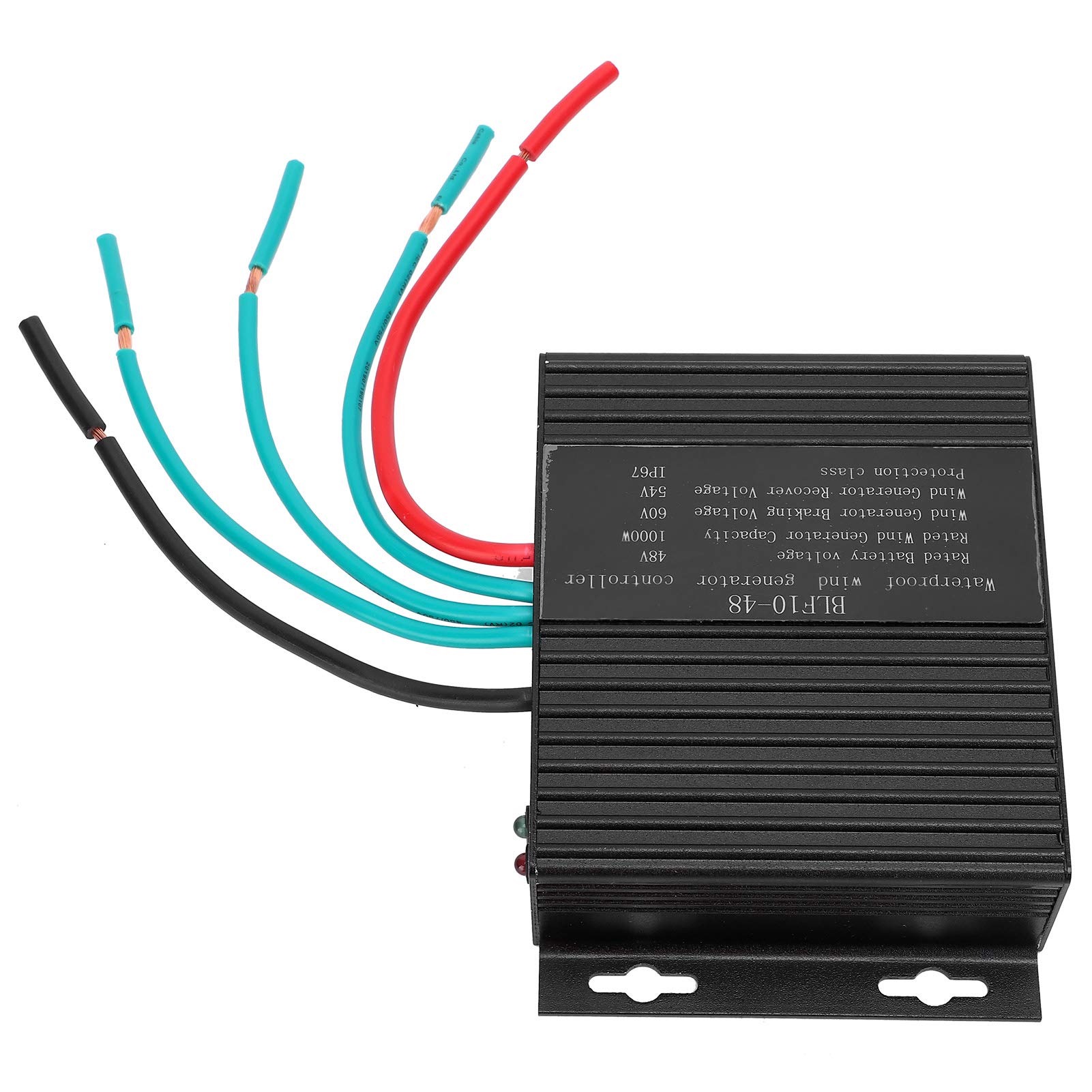 High Efficiency 1000W Wind Charge Controller - Aluminum Alloy Wind Turbine Regulator for Home & Professional Use | Reliable Power Management for Off-Grid Systems, RV, Marine & Solar Hybrid Applications