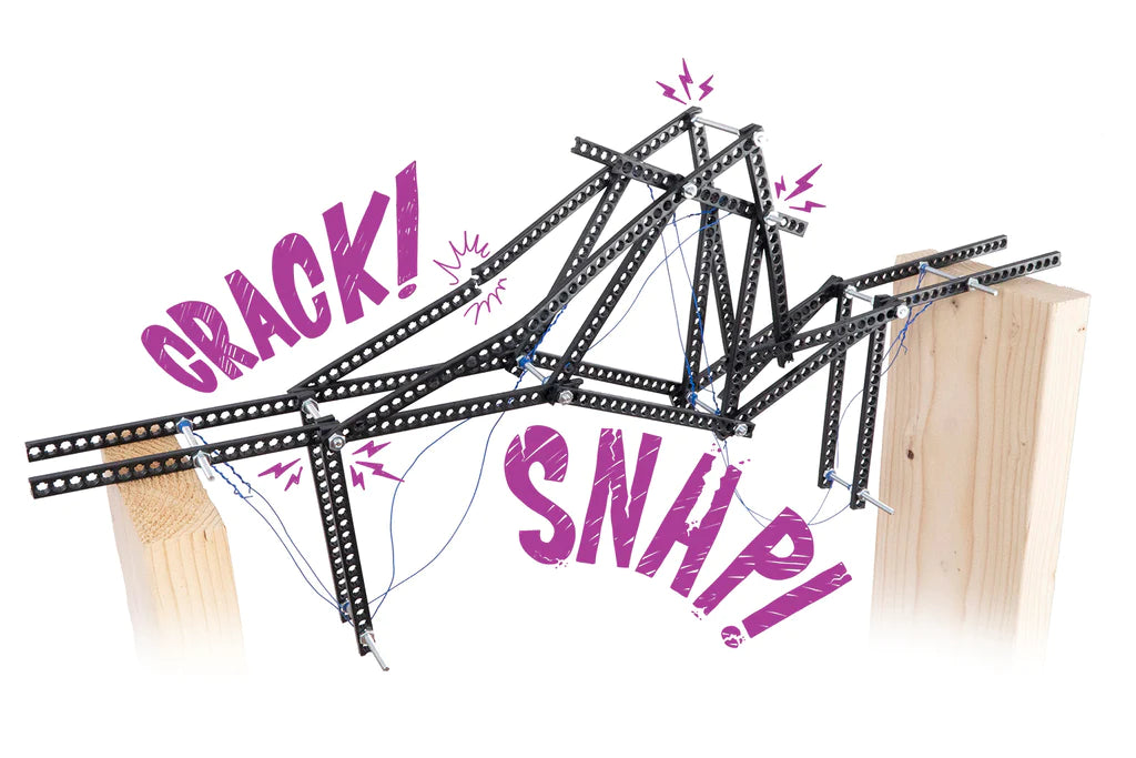 Breaking Bridges STEM Activity Pack - 10 Pack for Kids Classroom Science Experiments & Team Building Games