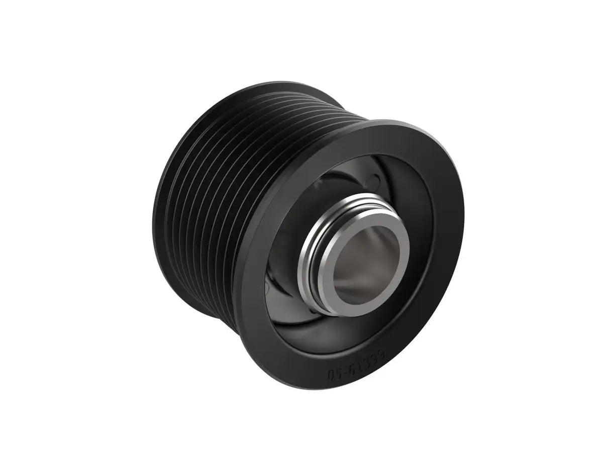 AFE Supercharger Power Pulley Kit (2.50 IN Hub) for Dodge Challenger & Charger 6.2L Hellcat 2015-2023 - Boost Performance & Horsepower for Drag Racing & Street Driving