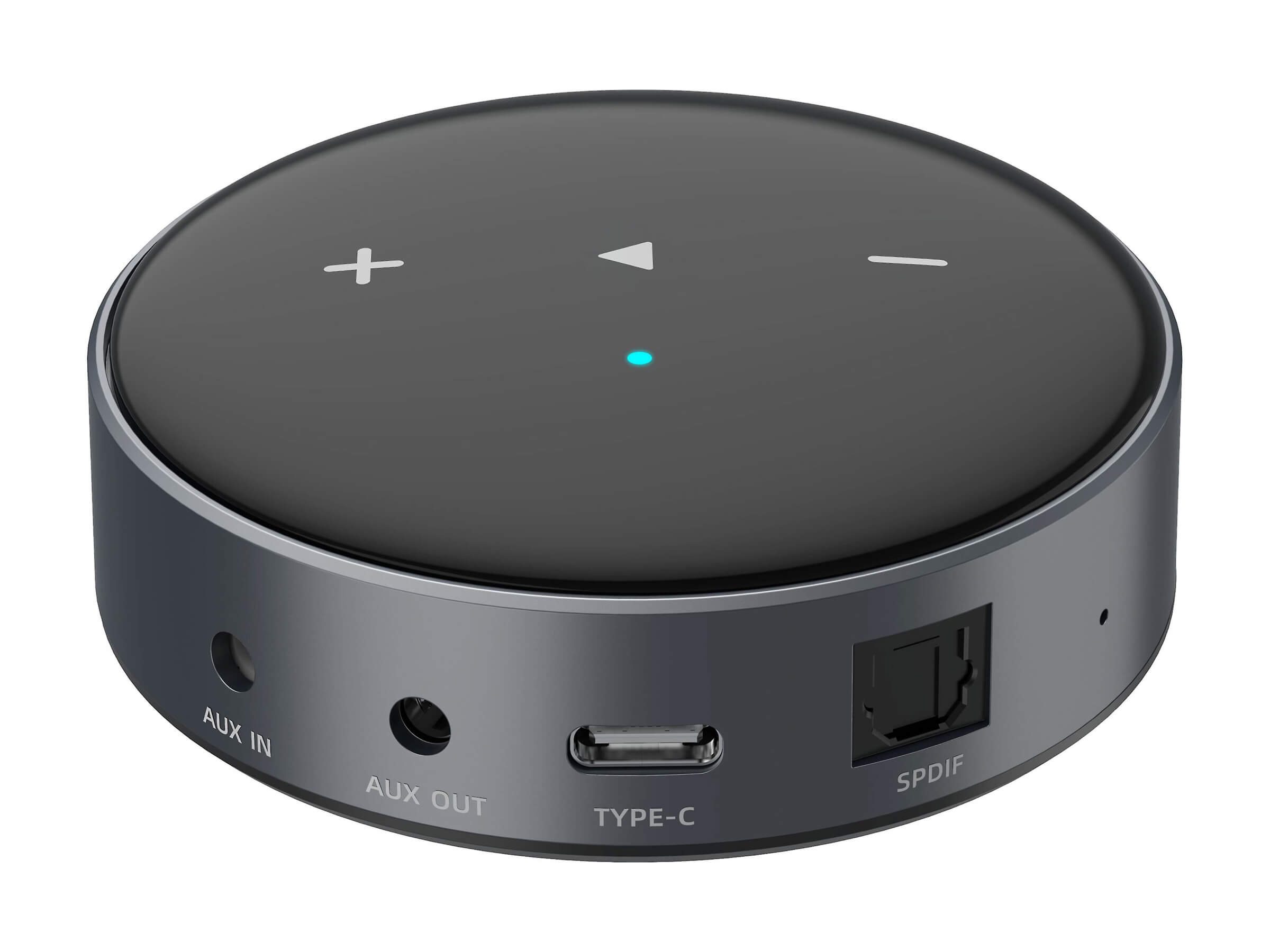 Wiim Mini Network Audio Streamer - Wireless Hi-Fi Music Player for Home, Bluetooth & AirPlay 2 Compatible - Perfect for Streaming Spotify, Tidal, and Apple Music