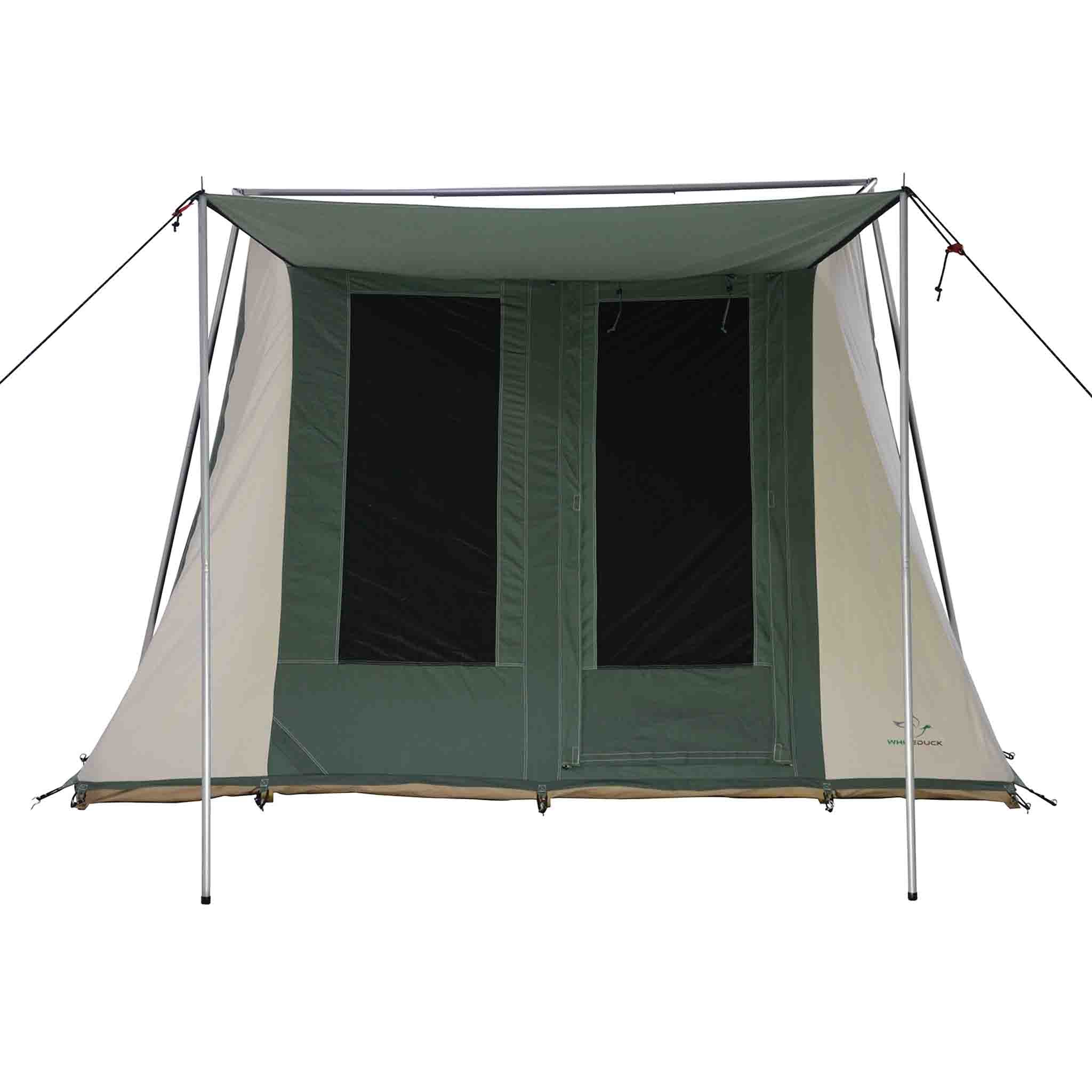 10'x10' Prota Canvas Tent - Heavy Duty Waterproof Camping Tent for Outdoor Adventures, Hiking, and Backpacking